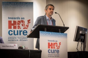 "Towards an HIV Cure Symposium (IAS 2015), at the Hyatt Regency Hotel, in Vancouver, British Columbia, Canada. Photo shows R. Fromentain speaking. Photo ©Steve Forrest/Workers' Photos/IAS"